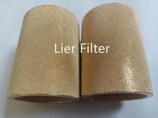 assimilable par machine soudable de filtre aggloméré par poudre d'acier inoxydable de l'en cuivre 10-15um